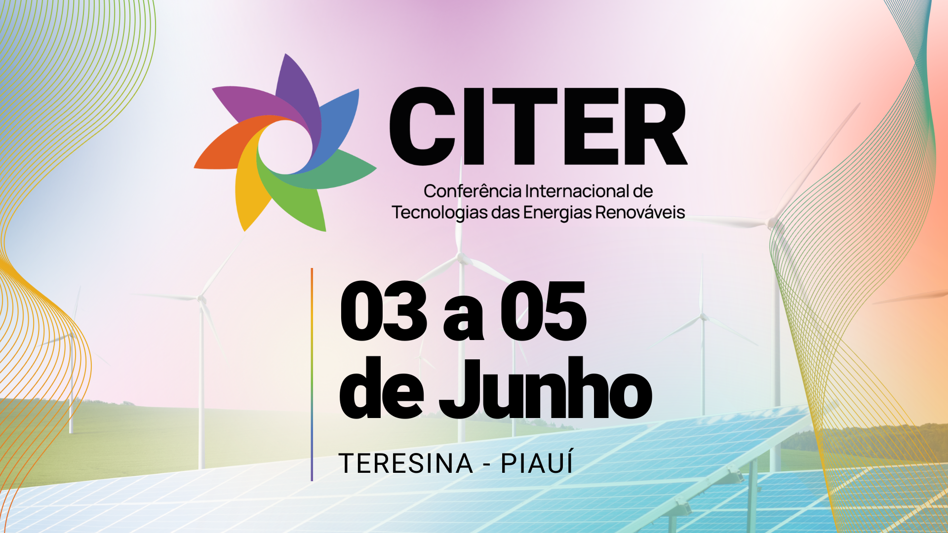 Inscrições abertas para a Conferência Internacional de Tecnologias das Energias Renováveis- CITER